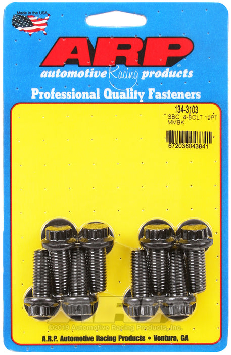 ARP SB Chevy 4-bolt 12pt motor mount bolt kit