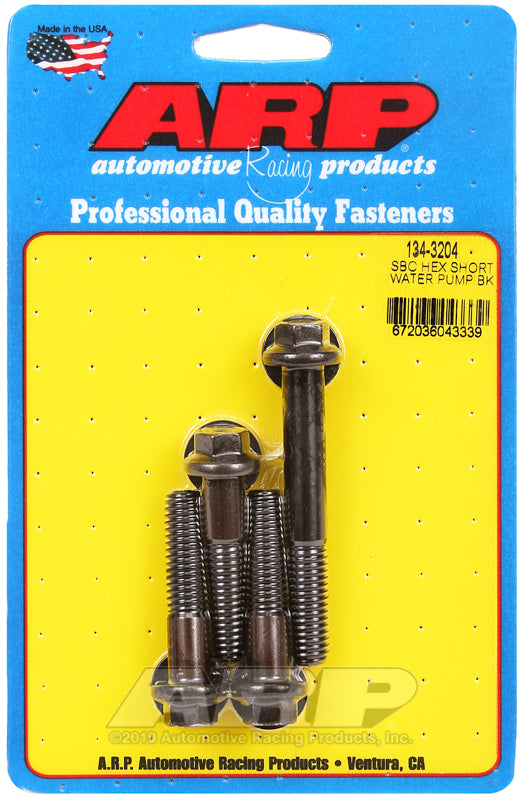ARP SB Chevy hex short water pump bolt kit
