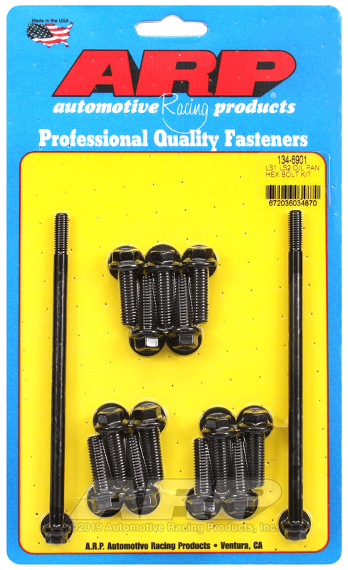 ARP LS1 LS2 hex oil pan bolt kit