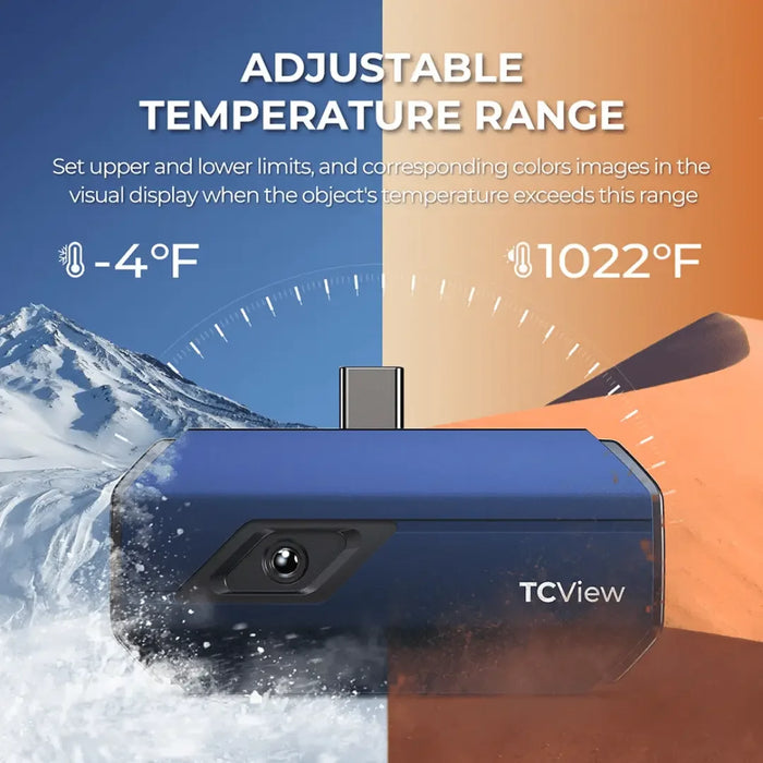 Topdon USA TC001 (Android Devices) Portable Thermal Imaging Camera - Mechanic Super Store
