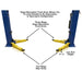 Atlas 9OHSC 2-Post Lift + Lawn Mower Adapter Combo - Mechanic Super Store