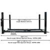 Atlas Garage PRO9000 4 Post Lift + RJ6 Rolling Jacks Combo