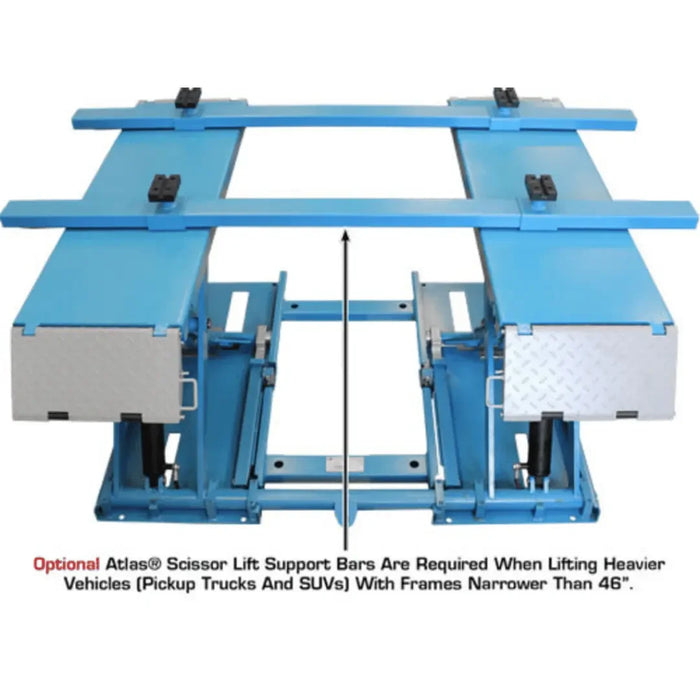 Atlas 7K-Kwik-Bay Portable Mid-Rise Scissor LIft 7,000 lb - Mechanic Super Store