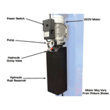 Atlas 412 12,000 lb Commercial  4-Post Lift + RJ6 Jacks Combo