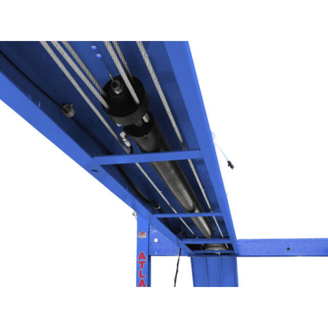 Atlas Platinum PVL14 4-Post Lift + RJ7000 Rolling Bridge Jacks ALI Certified Combo