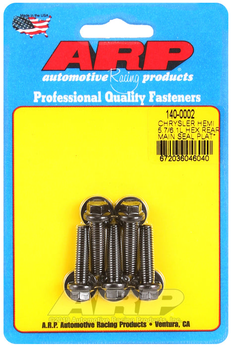 ARP Chrysler hemi 5.7/6.1L hex rear main seal plate bolt kit