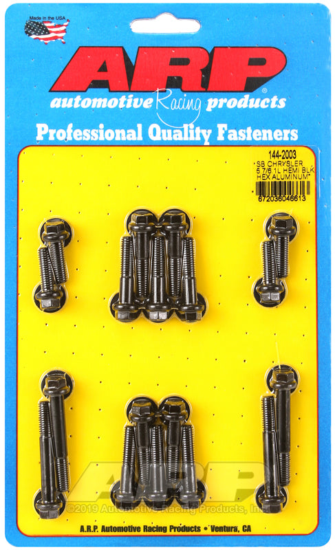ARP SB Chrysler 5.7/6.1L Hemi hex aluminum intake manifold bolt kit