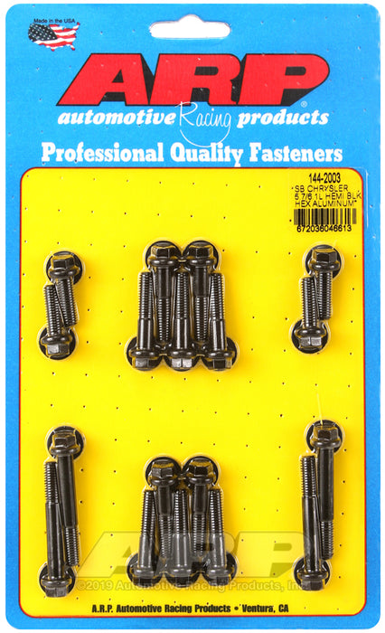 ARP SB Chrysler 5.7/6.1L Hemi hex aluminum intake manifold bolt kit