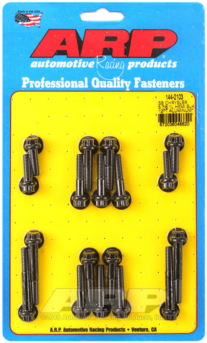 ARP SB Chrysler 5.7/6.1L Hemi 12pt aluminum intake manifold bolt kit