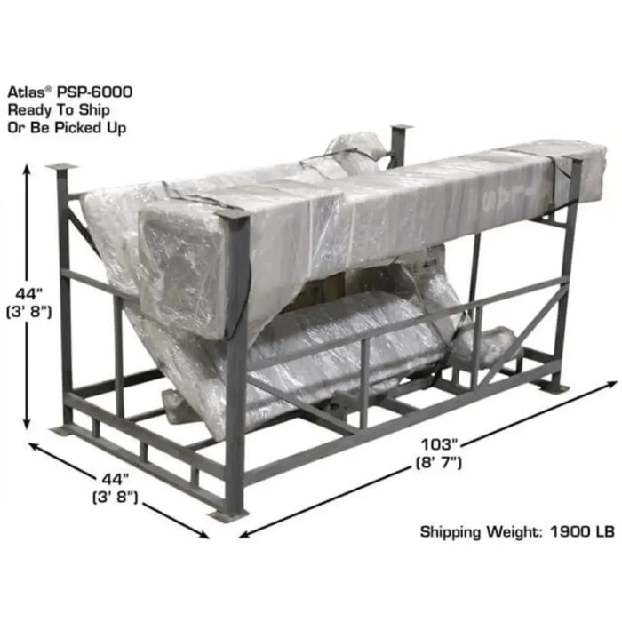 Atlas PSP-6000 6,000 lb Single Post Portable Car Lift - Mechanic Super Store