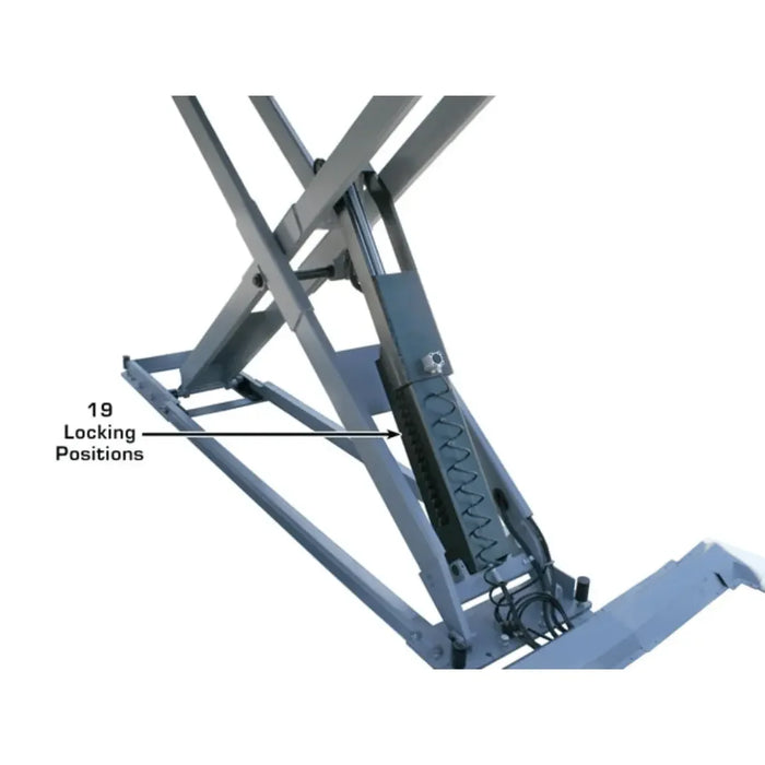 Atlas 12AWFSL 12,000 lb Capacity Alignment Scissor Lift with Wheels Free Lifts - Mechanic Super Store