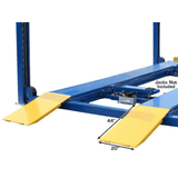 Atlas 412 12,000 lb Commercial  4-Post Lift + RJ6 Jacks Combo