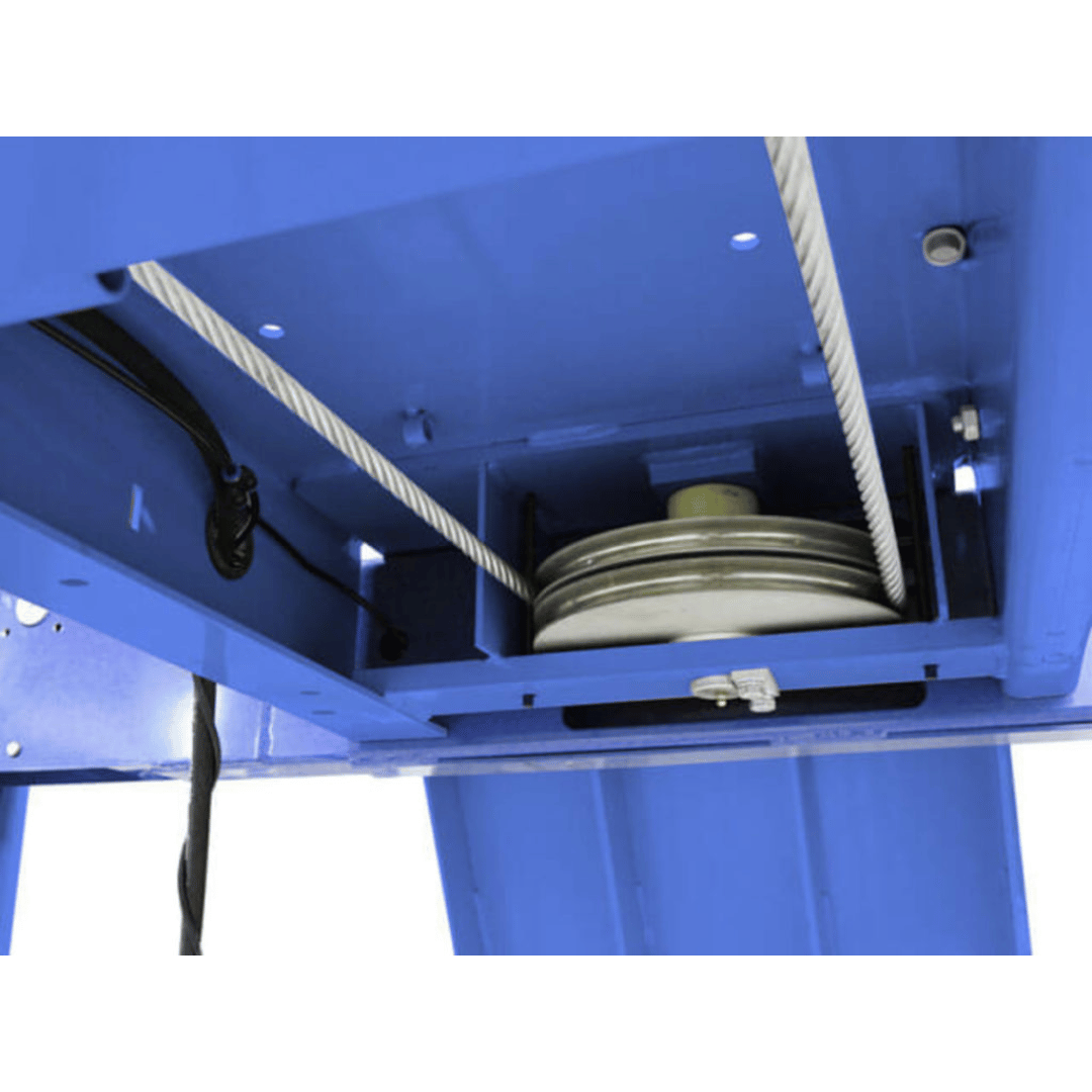 Atlas Platinum PVL14 4-Post Lift + RJ7000 Rolling Bridge Jacks ALI Certified Combo