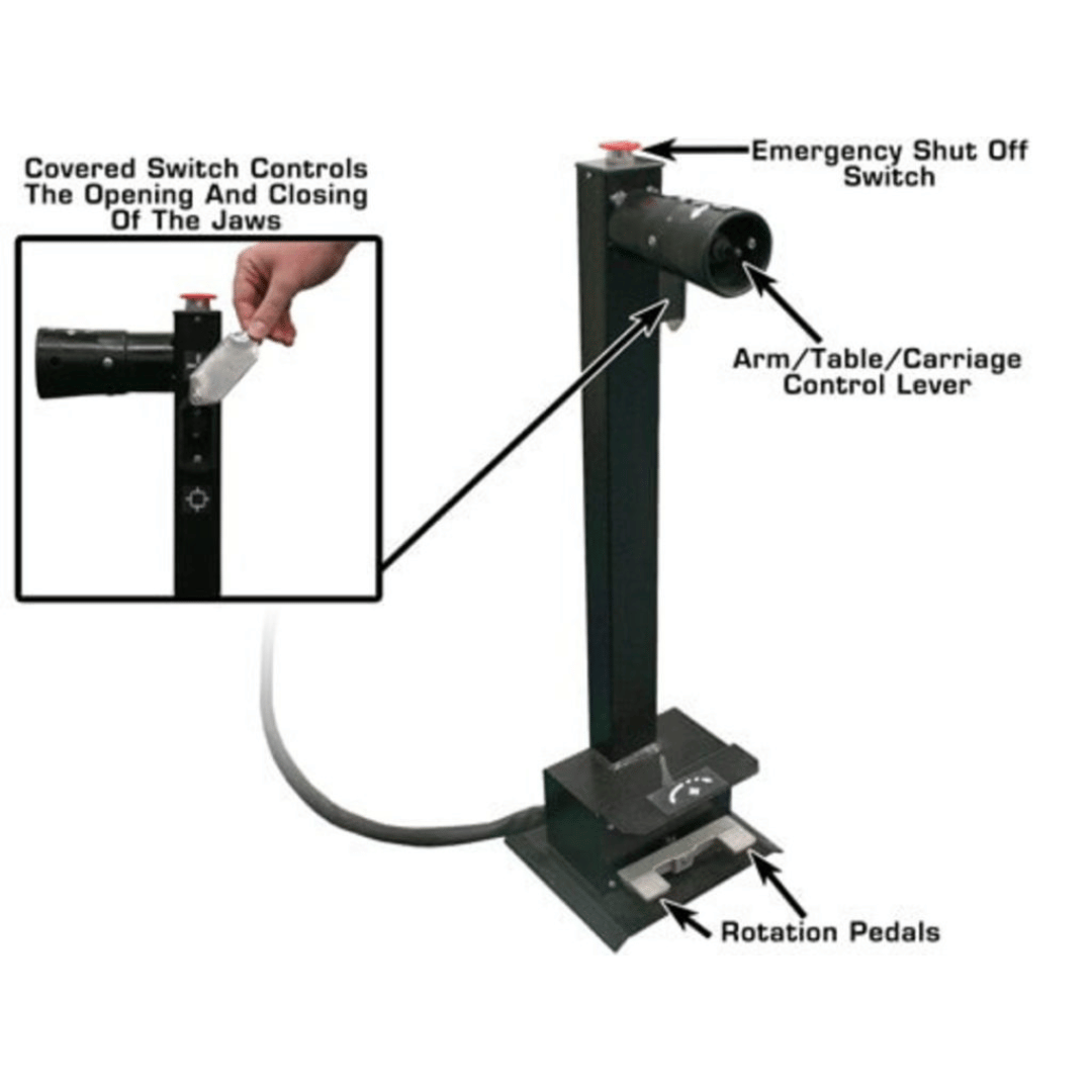 Atlas TTC301 Tire Changer + WBT-210 Wheel Balancer Combo Package