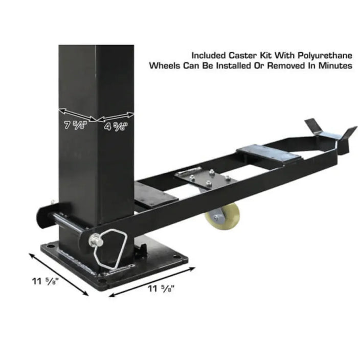 Atlas ALI Certified APEX9 4-Post Lift + RJ6 Rolling Bridge Jack Combo - Mechanic Super Store