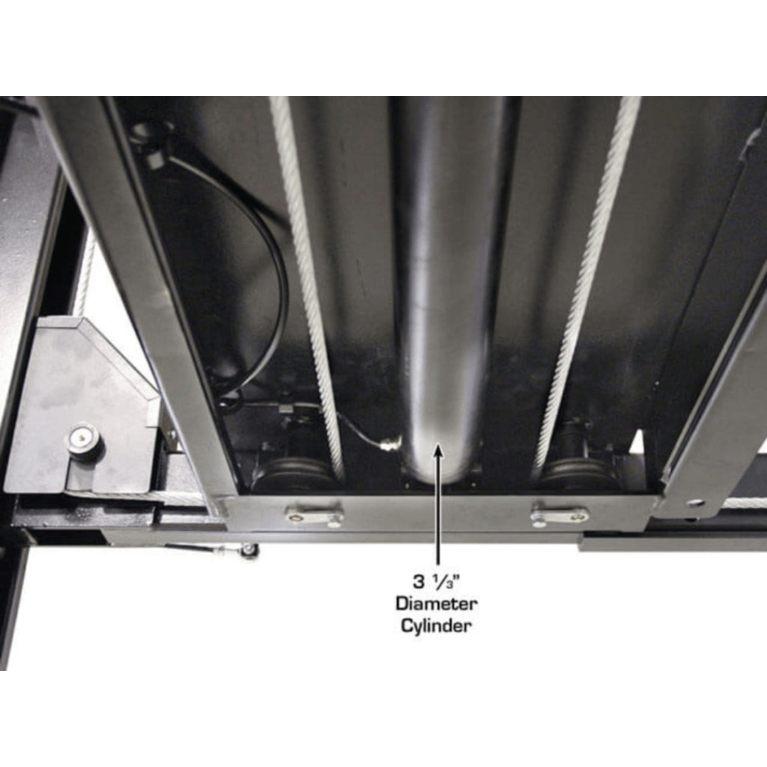 Atlas ALI Certified APEX 8 4-Post Lift + RJ35 Sliding Jacks Combo