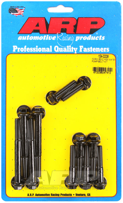 ARP Ford 351C hex water pump bolt kit