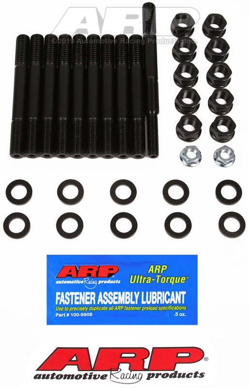 ARP Ford 351W 2-bolt main stud kit, dual/rear sump oil pan