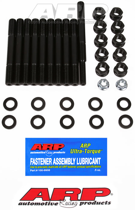 ARP Ford 351W 2-bolt main stud kit, dual/rear sump oil pan