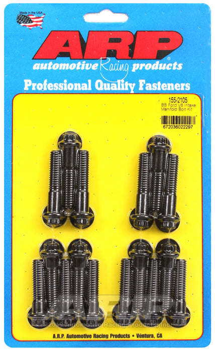 ARP BB Ford V8 12pt intake manifold bolt kit