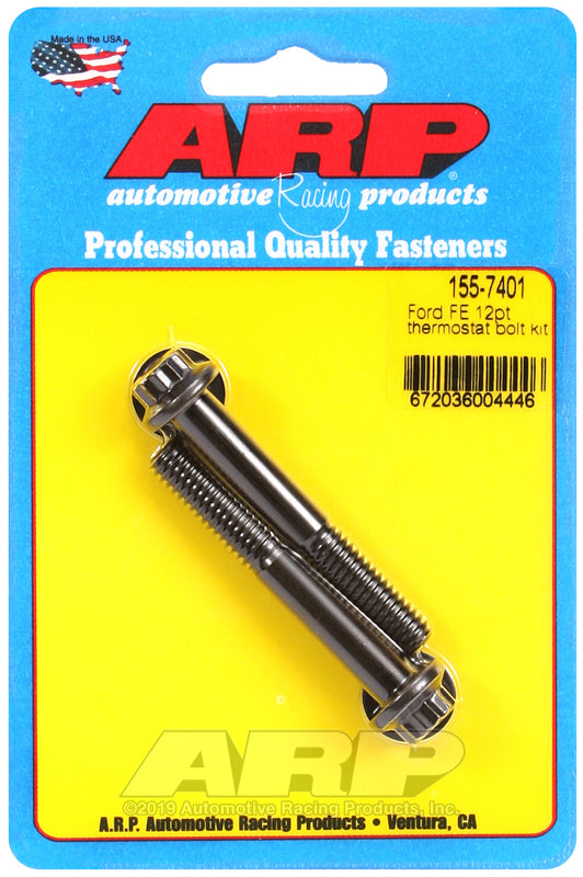 ARP Ford FE 12pt thermostat bolt kit