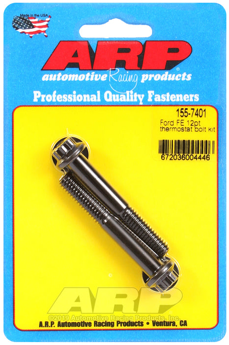 ARP Ford FE 12pt thermostat bolt kit