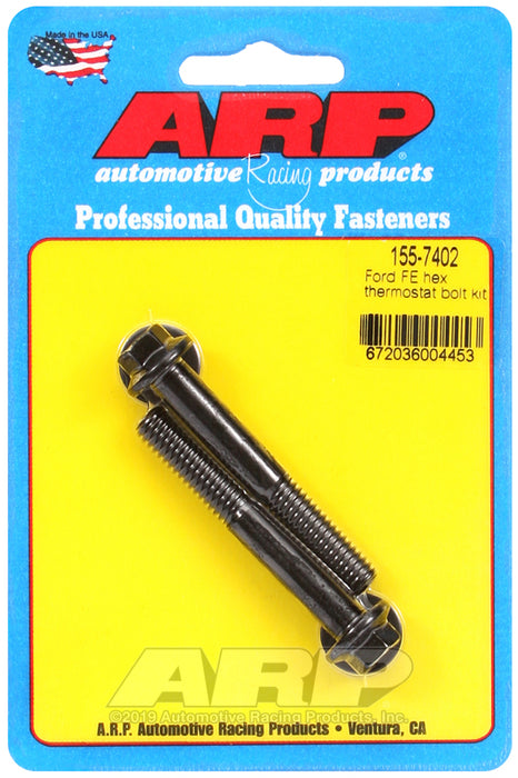 ARP Ford FE hex thermostat bolt kit