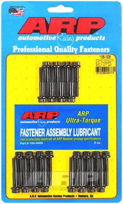 ARP Ford Coyote 5.0L 12pt cam phaser assembly bolt kit