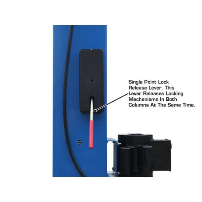 Atlas 9OHSC 2-Post Lift + Lawn Mower Adapter Combo - Mechanic Super Store