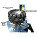 Atlas TC221 Tire Changer + WB11 Wheel Balancer Motorcycle Combo Package - Mechanic Super Store