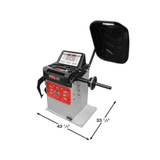 Atlas Platinum PTC300 Tire Changer + PWB50 Wheel Balancer Combo Package