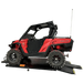 iDEAL U-2200IEH-XR-BLK Electric / Hydraulic UTV Lift Bench - Mechanic Super Store