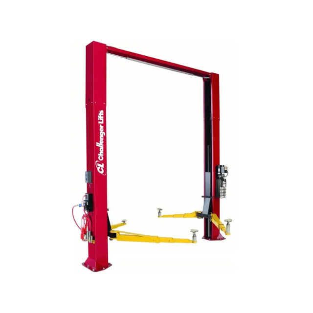 Challenger Lifts CL10AV3-DPC-QC 10000 lbs Versymmetric® 2 Post Adjustable Lift - Mechanic Super Store