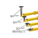 Atlas 9OHSC 2-Post Lift + Lawn Mower Adapter Combo - Mechanic Super Store