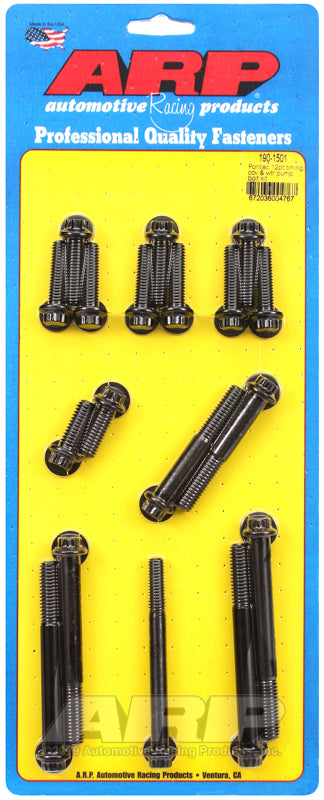 ARP Pontiac 12pt timing cover & water pump bolt kit