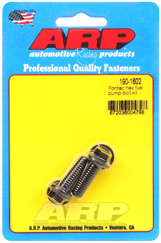 ARP Pontiac hex fuel pump bolt kit