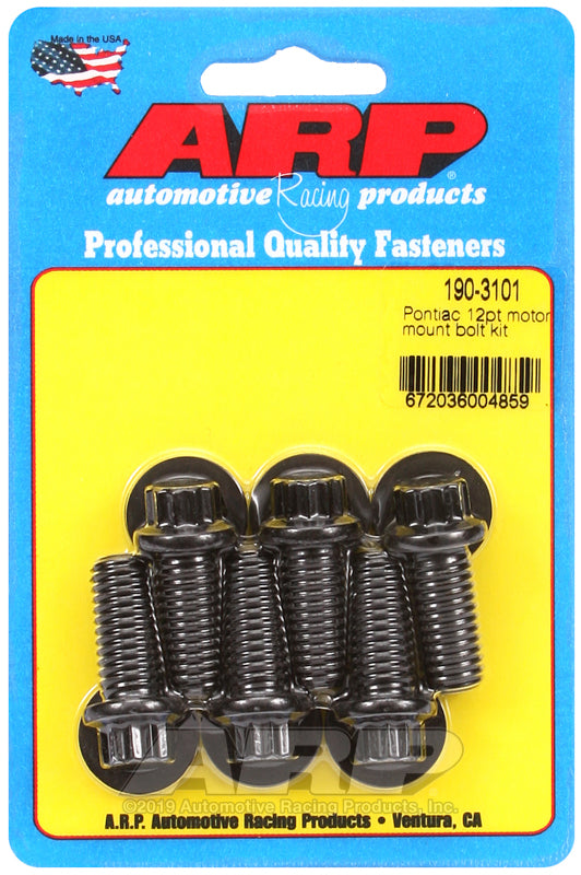 ARP Pontiac 12pt motor mount bolt kit