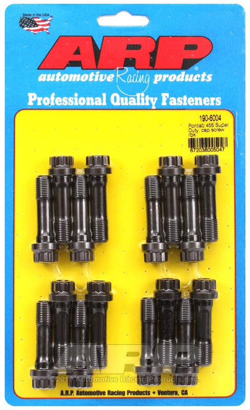ARP Pontiac 455 Super Duty cap screw rod bolt kit