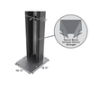 Atlas PREMIUM 408SL 4 Post Lift + RJ35 Sliding Jacks Combo