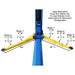 Atlas BP8000 8,000 lb Capacity Baseplate 2 Post Lift - Mechanic Super Store