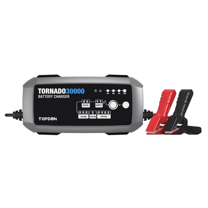 Topdon USA Tornado30000 Smart Battery Charger - Mechanic Super Store