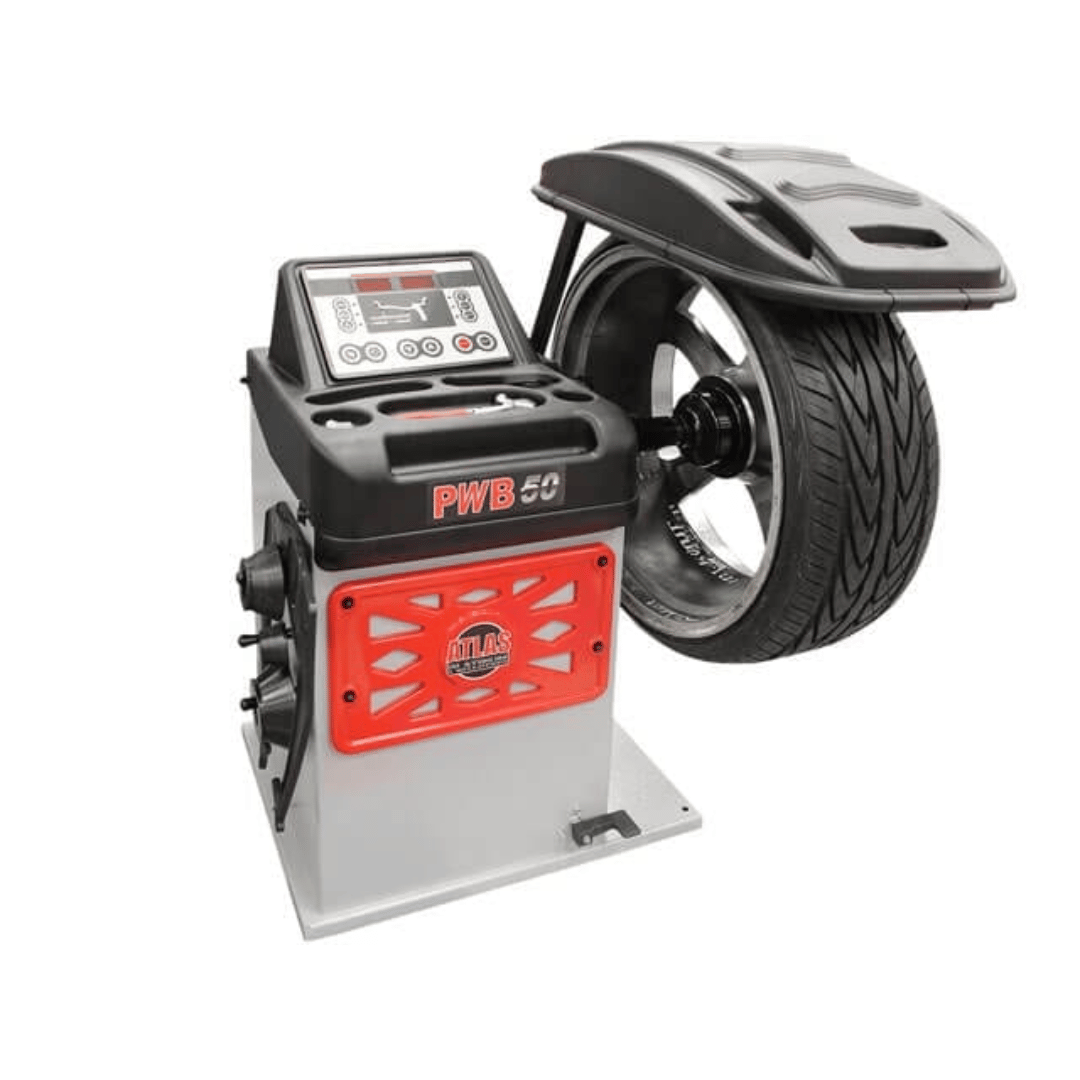 Atlas TC229 Tire Changer + PWB50 Wheel Balancer Combo Package