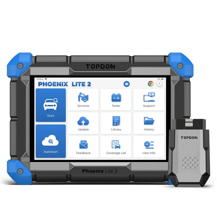 Topdon USA Phoenix Lite 2 Pro-Level Diagnostic Scanner - Mechanic Super Store