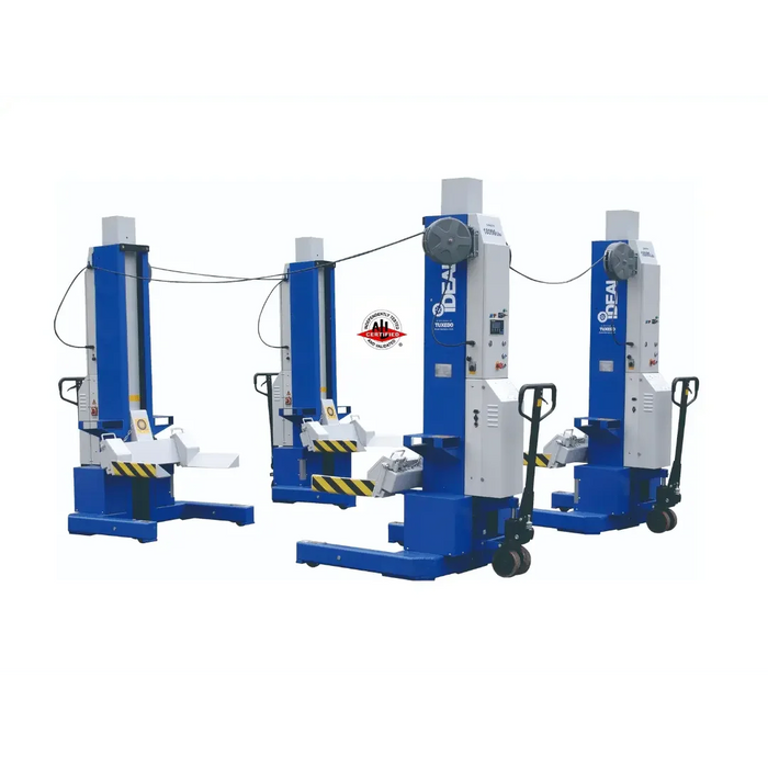 iDEAL MSC-18K-X-472 Heavy Duty Mobile Column Lift (Set of 4) - Mechanic Super Store