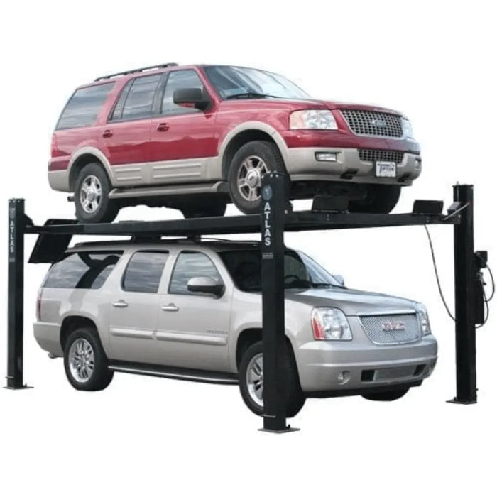 Atlas Garage Extra Tall/Extra Wide 4 Post Portable Car Lift - Mechanic Super Store
