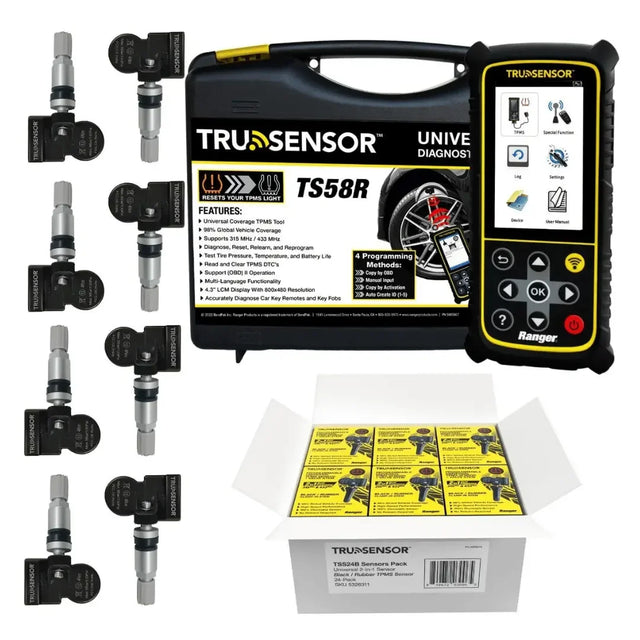 Ranger TS58R TPMS Tool Kits - 24 TruSensor 2 In 1 Sensors Silver Metal - Mechanic Super Store