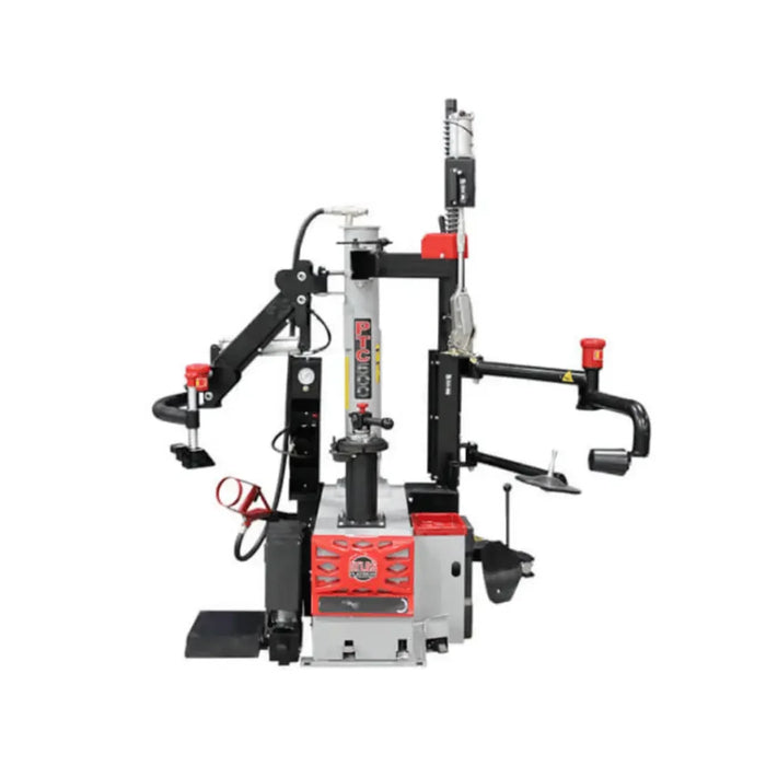 Atlas Platinum Tire Changer + PWB90XL Wheel Balancer Combo shown on a white background. - Mechanic Super Store
