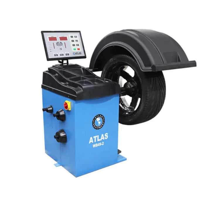 Altas WB49-2 Premium 2D Computer Wheel Balancer - Mechanic Super Store