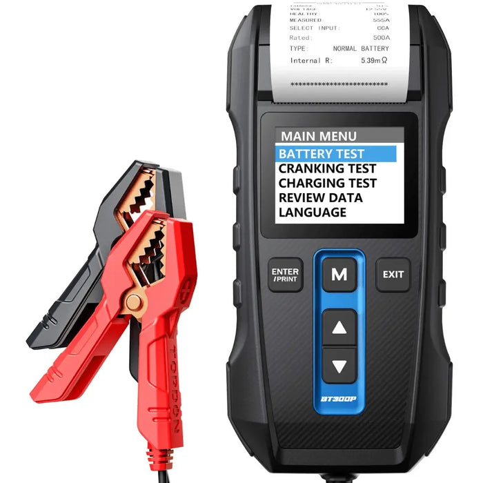 Topdon USA BT300P Battery Tester - Mechanic Super Store