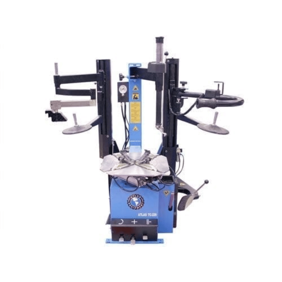 Atlas TC229 Rim-Clamp Tire Changer with Dual Arms
